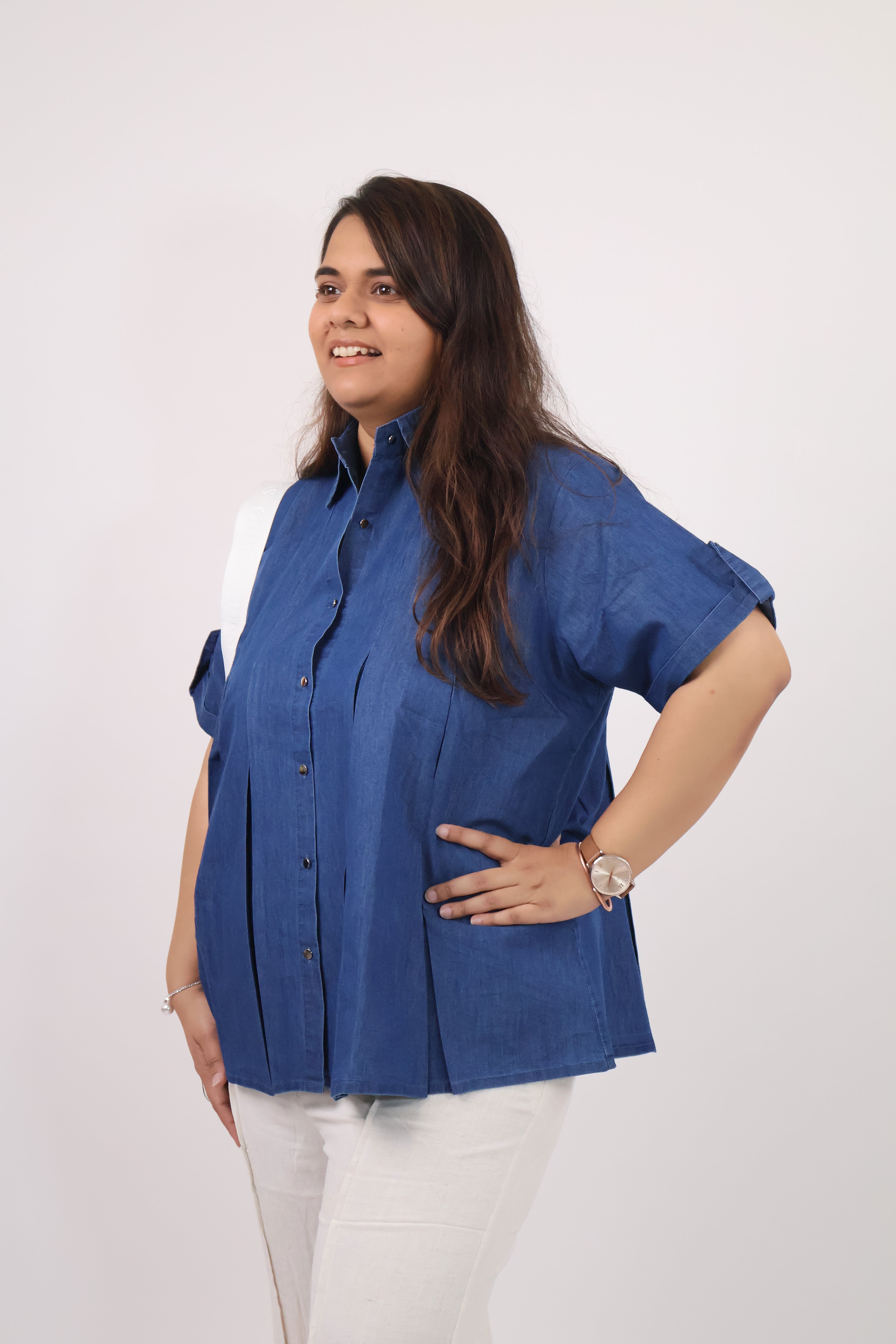 Everyday Flow Denim Shirt