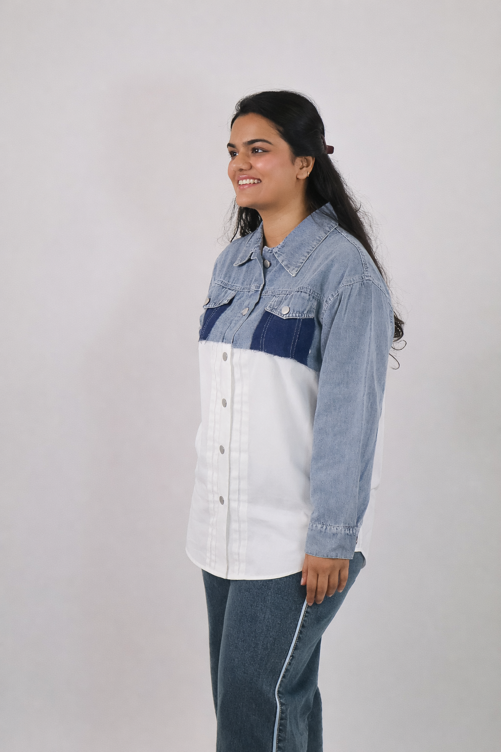 Denim Fusion Shirt