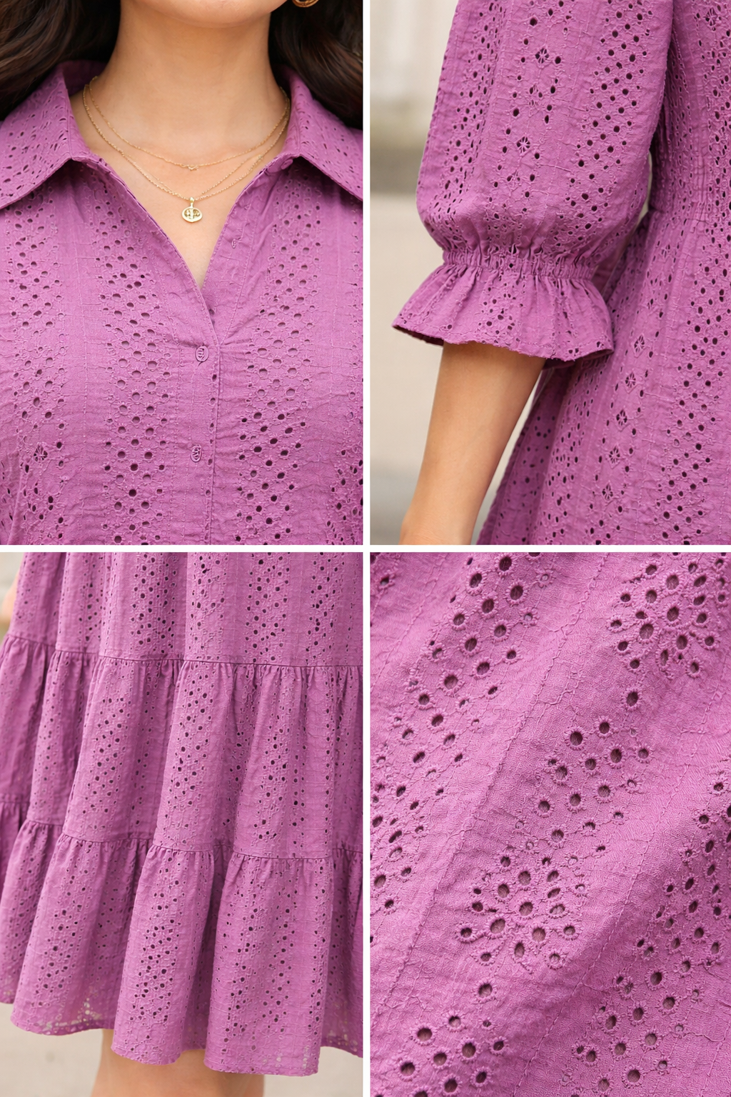 Cotton flowly dress