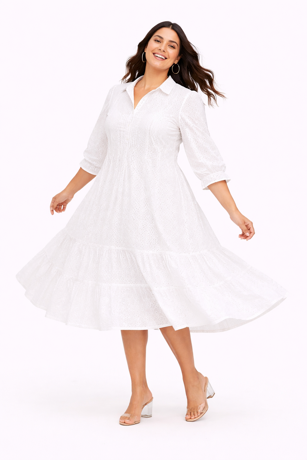Cotton flowly dress