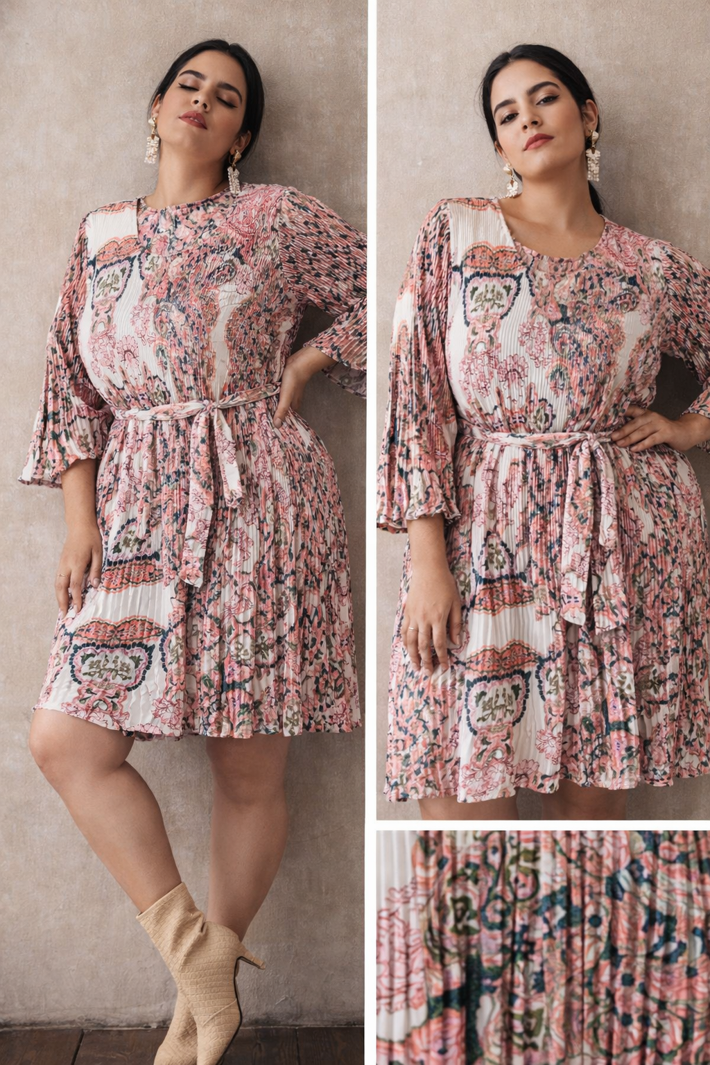Pleated Dress