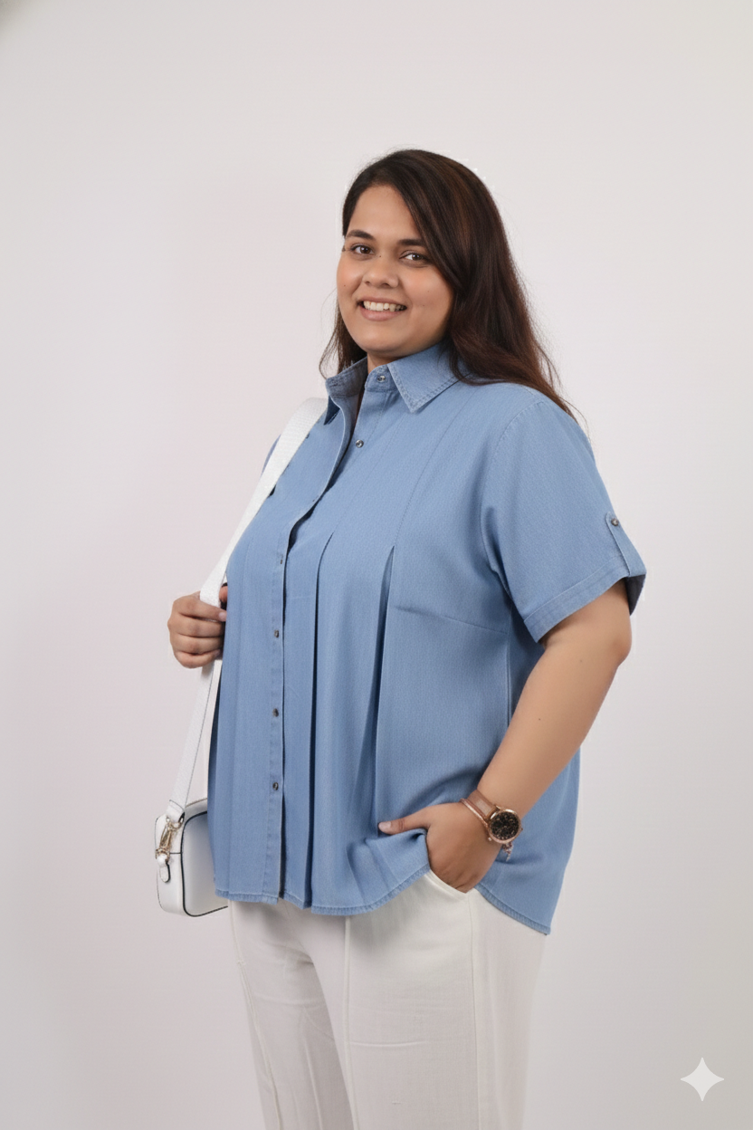 Everyday Flow Denim Shirt