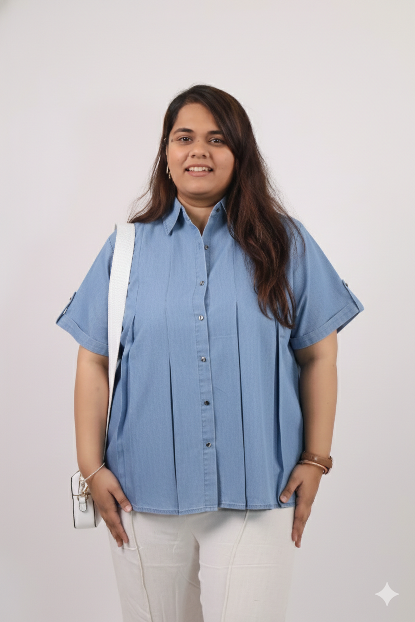 Everyday Flow Denim Shirt