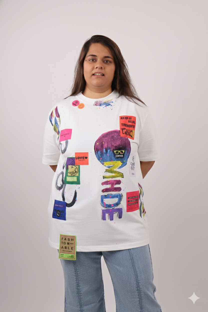 Funky TShirt Splatter Paint