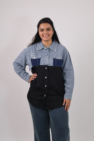Denim Fusion Shirt