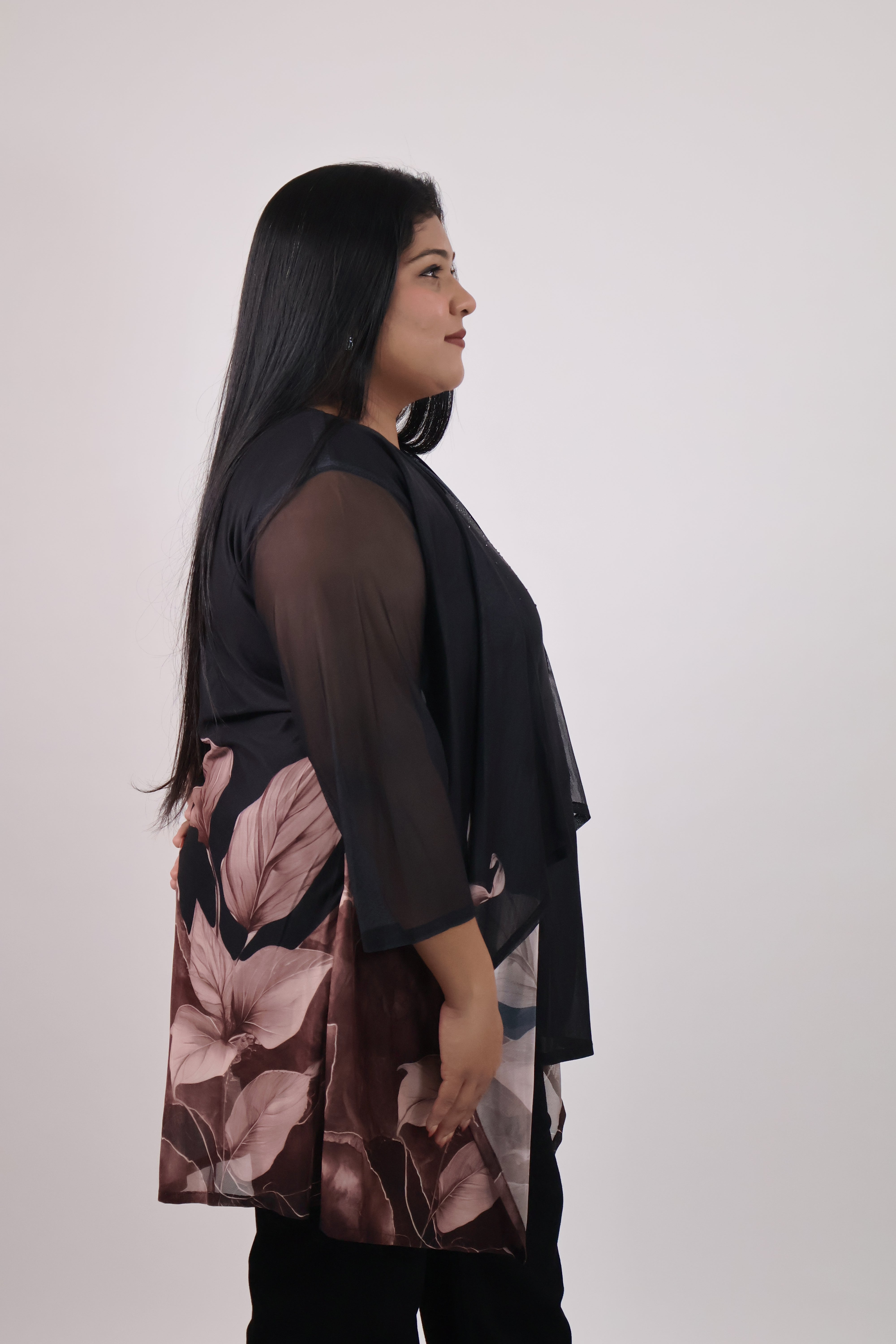 Forest Muse Printed Shrug