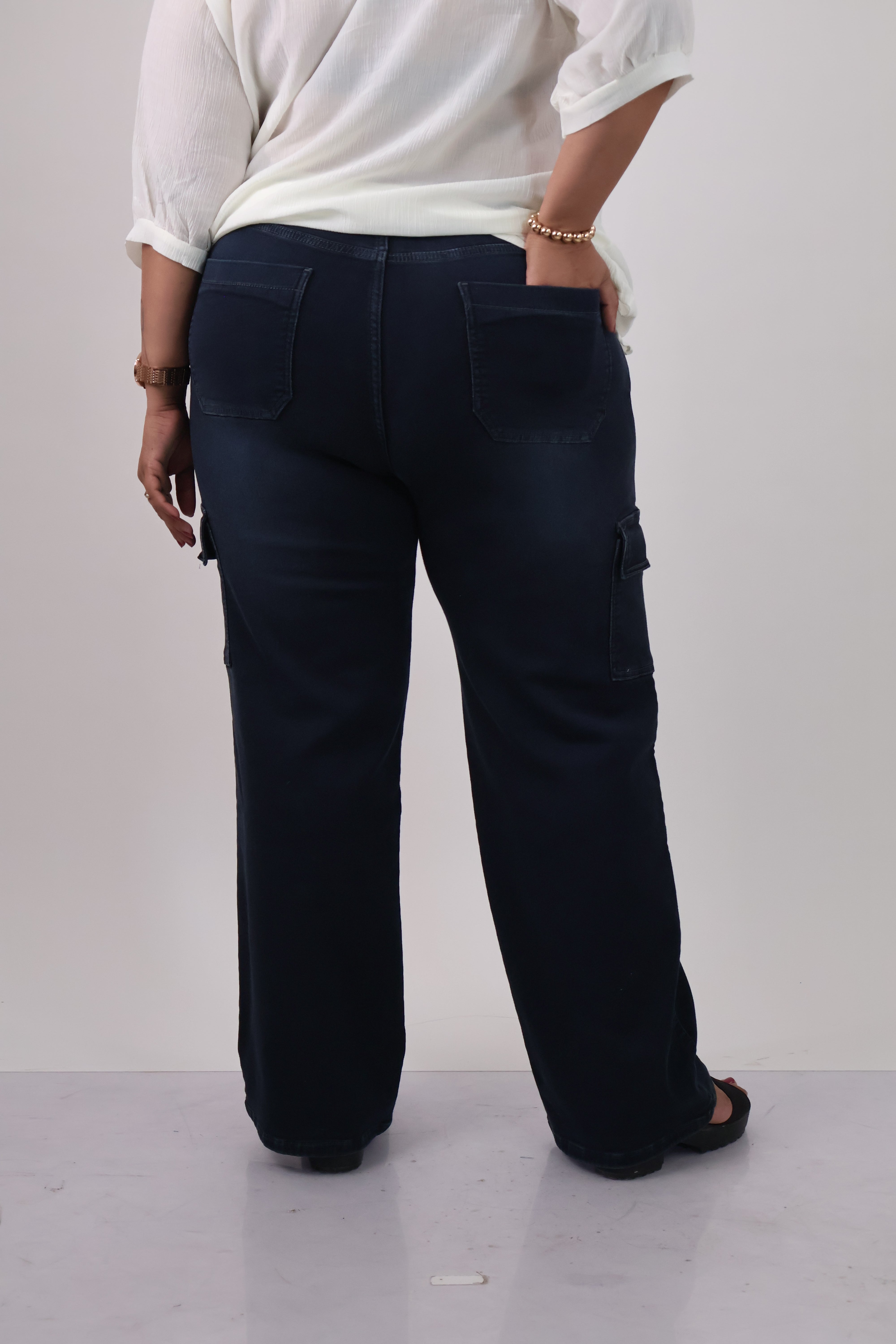 Dark Grey Cargo Pants