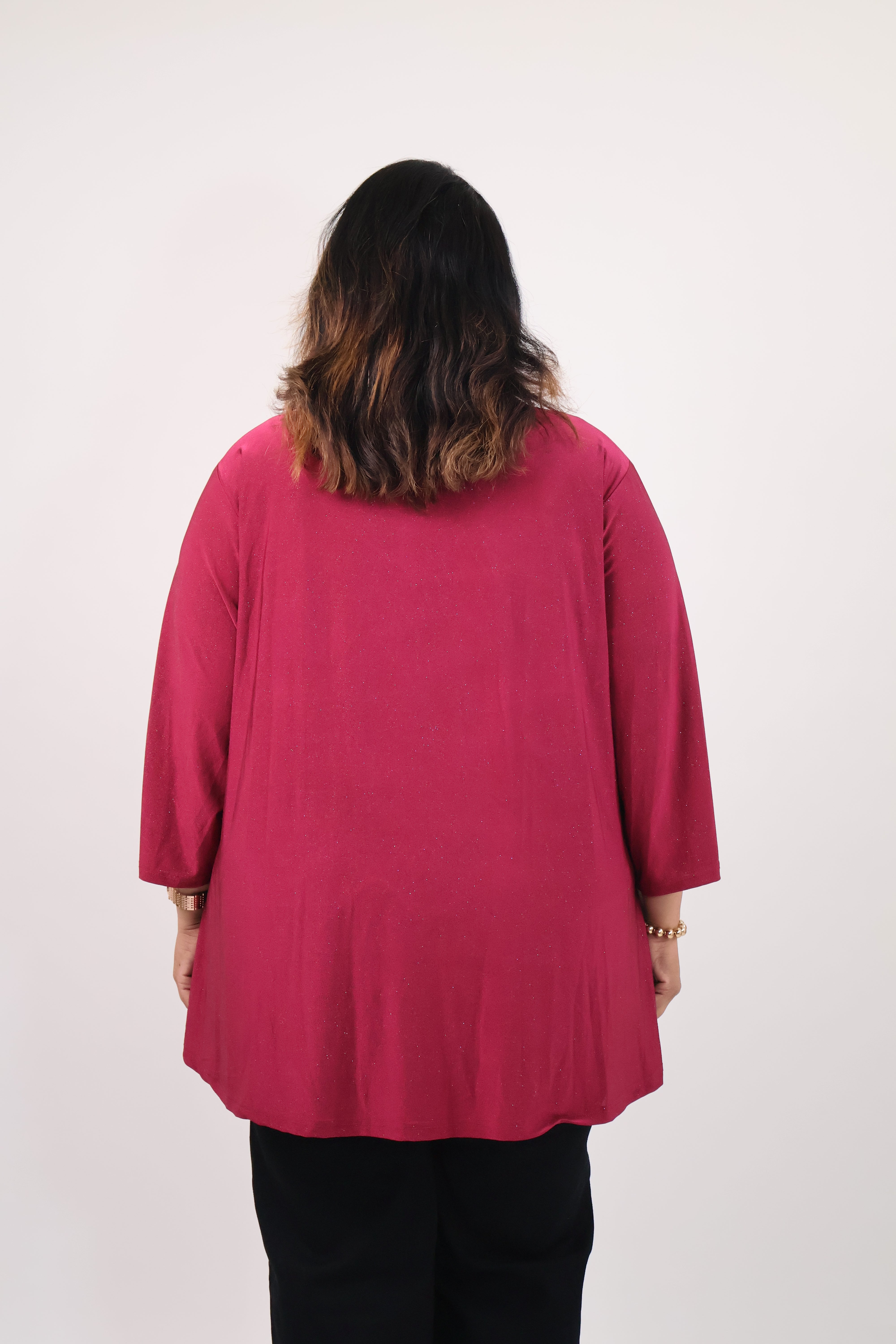 Radiance V-Neck Embellished Tunic