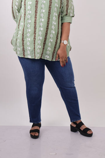 Dark Blue Narrow-Fit