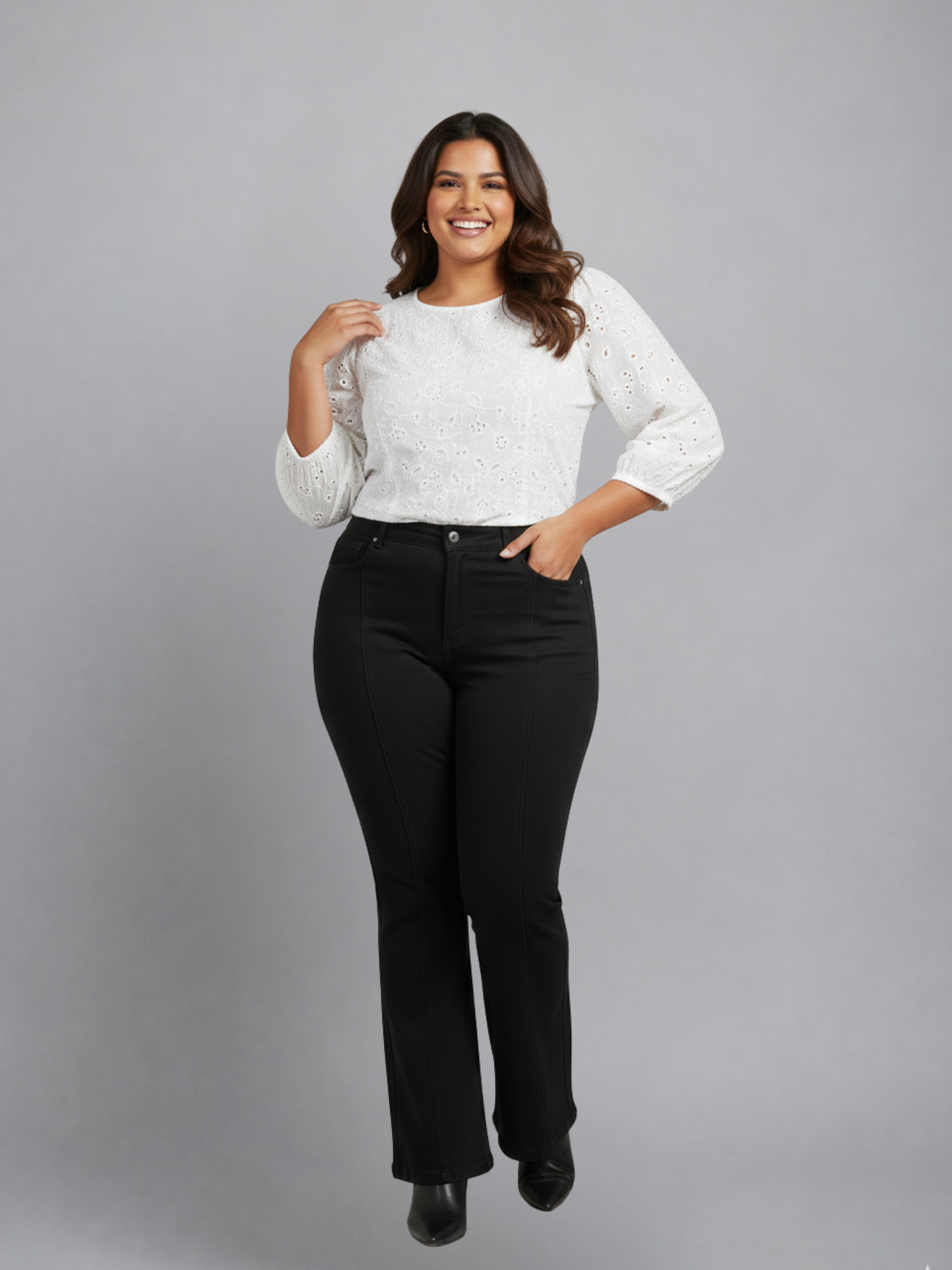 Boot Cut Black Jeans