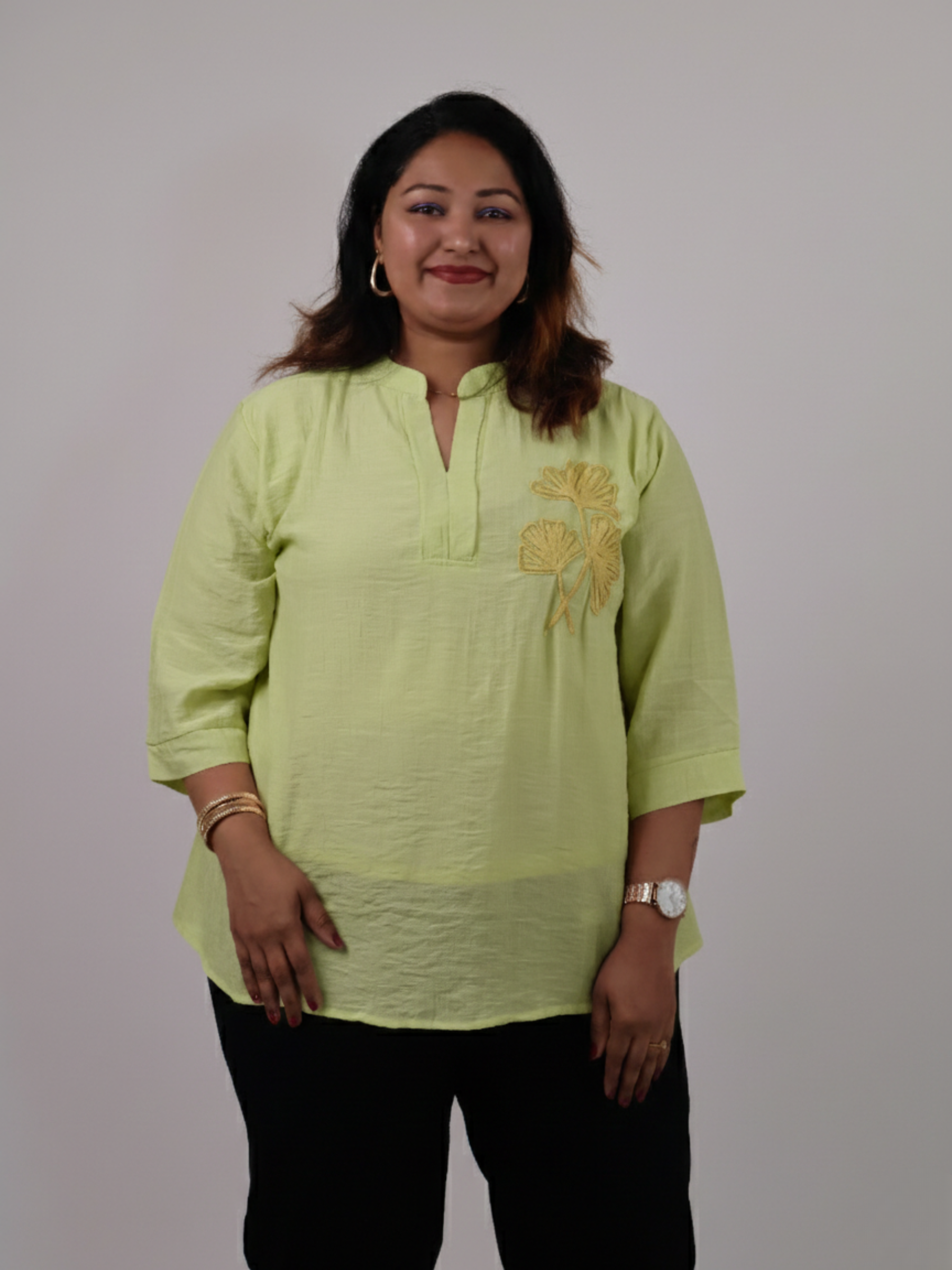 Fresh Bloom Cotton Tunic