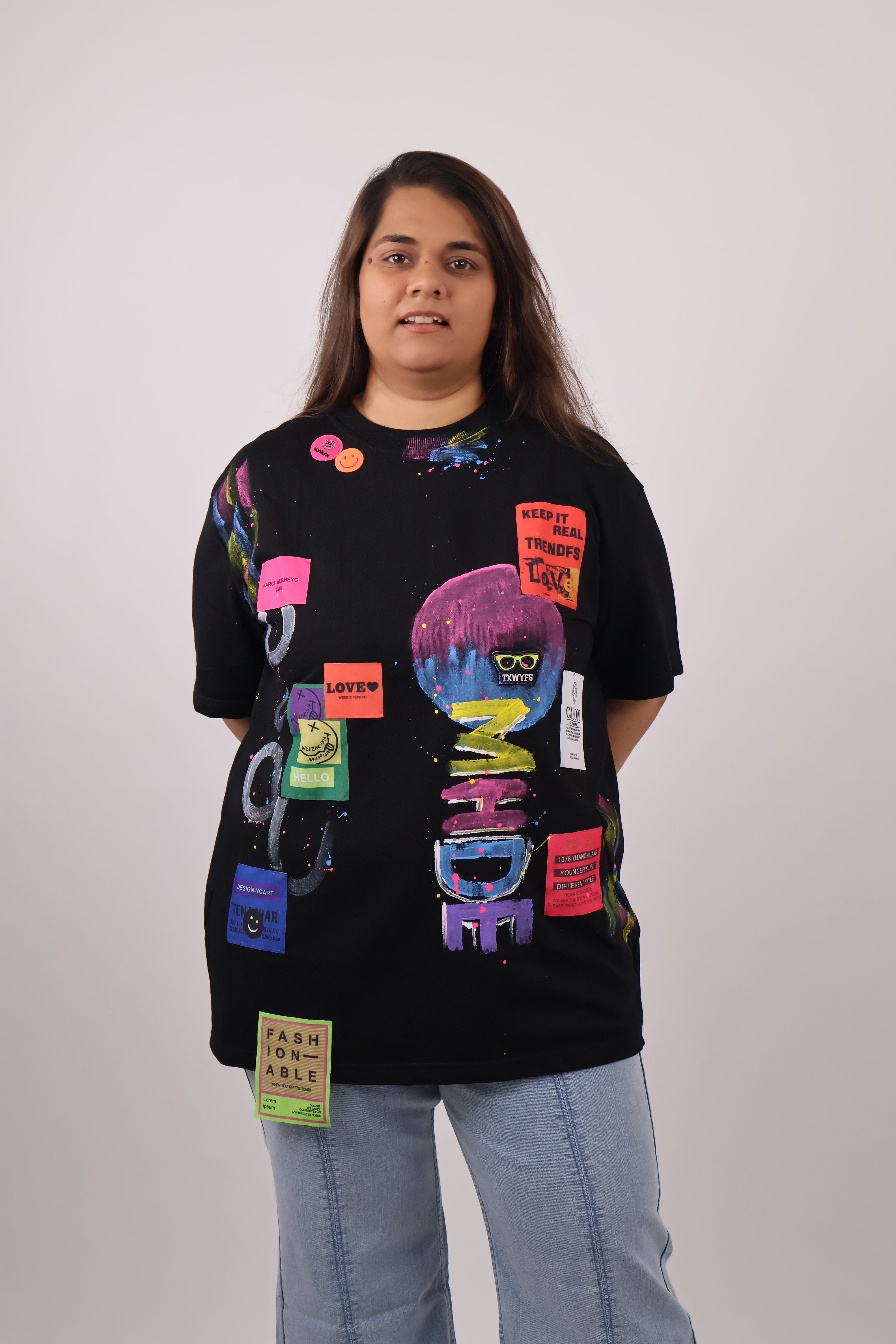 Funky TShirt Splatter Paint