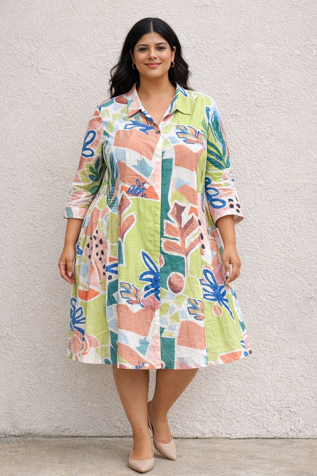 Vibrant summer dress