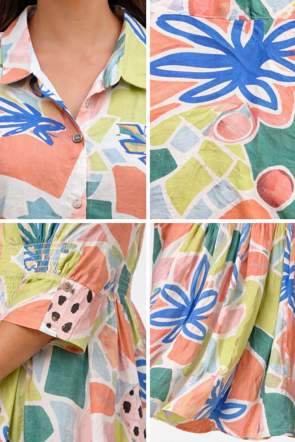 Vibrant summer dress