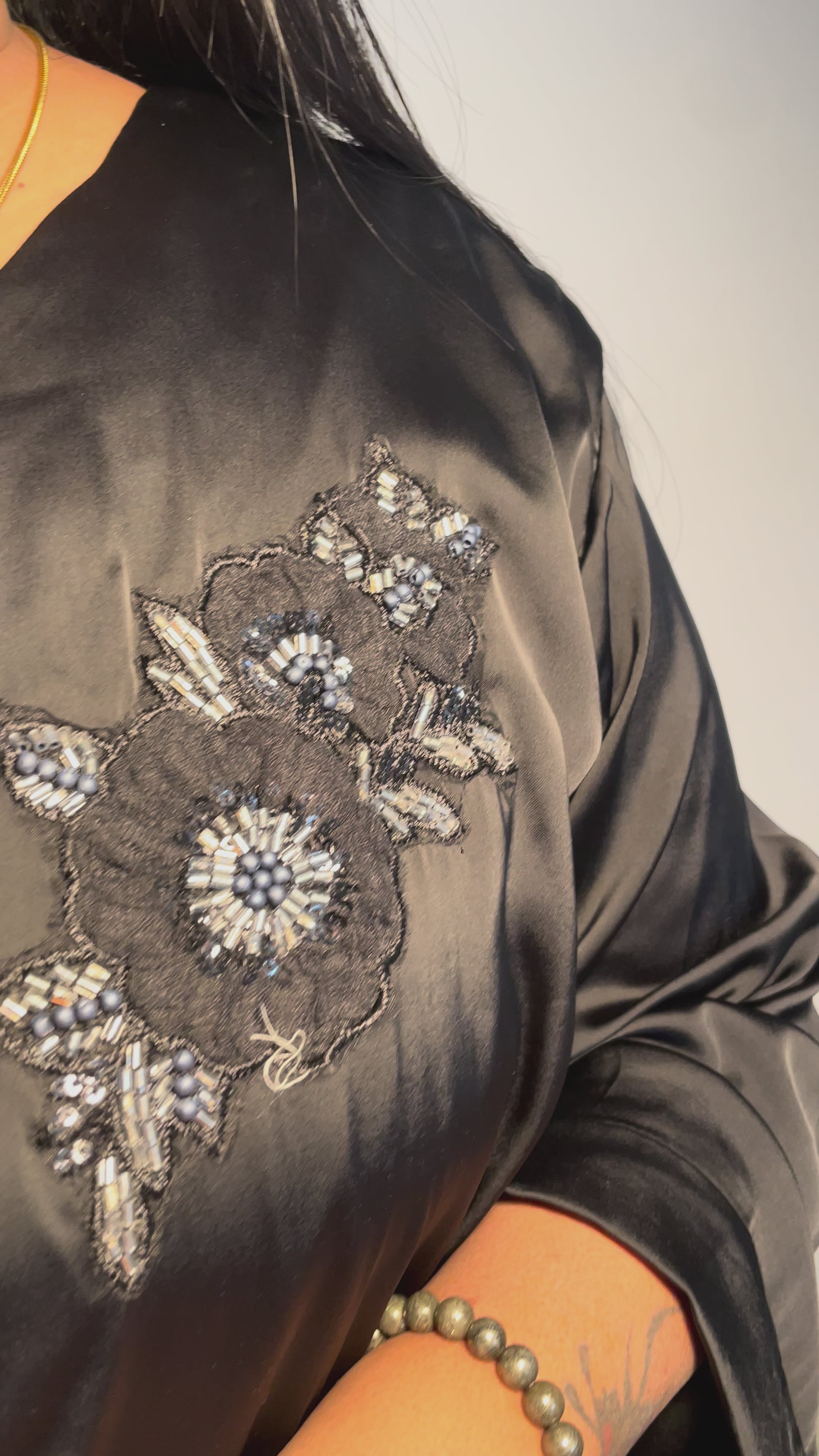 Petal Glow Embroidered Top